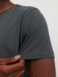 Jack & Jones, ONLY CARMAKOMA T-Shirt Dunkelgrau/Grau/Dunkelgrün