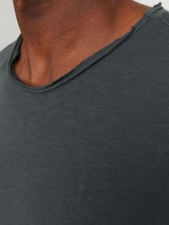 Jack & Jones, ONLY CARMAKOMA T-Shirt Dunkelgrau/Grau/Dunkelgrün