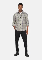 ONLY & SONS Langarmhemd Milo Lila/Grau/Dunkelblau/Beige/Hellgrau
