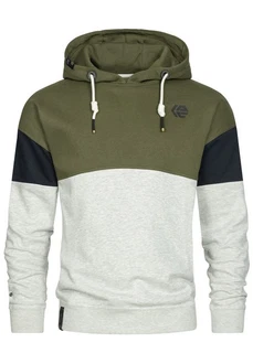 Indicode Kapuzenpullover INZiggy Dunkelgrün/Khaki/Grün Indicode Kapuzenpullover INZiggy Dunkelgrün/Khaki/Grün
