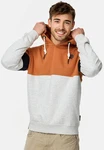Indicode Kapuzenpullover INZiggy Braun/Orange/Rot
