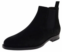 TOM 10615 Schwarz Stiefelette Rahmengenhter Herren Chelsea Boots