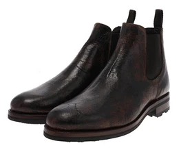 TOM 12931 Braun Stiefelette Rahmengenht Herren Chelsea Boots
