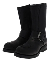 ENGINEER 1594 Schwarz Bikerboots Rahmengenht