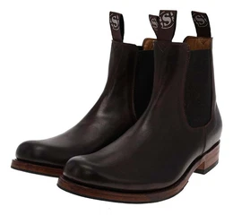 STREET 5595 Braun Stiefelette Rahmengenhter Chelsea Boot