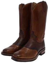 17697T RETRO Herren Westernreitstiefel Braun Cowboystiefel THINSULATE Isoliert