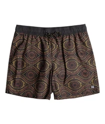 Billabong Badeshorts M Vacay Lb Herren Braun/Lila/Creme/Beige/Mischfarben/Dunkelrot