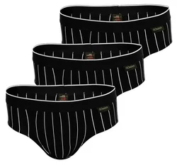 Cotton Prime Slip Schwarz/Dunkelgrün/Dunkelbraun/Dunkelblau/Gelb