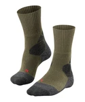 FALKE Wandersocken TK-X Expedition Dunkelgrün/Khaki/Braun