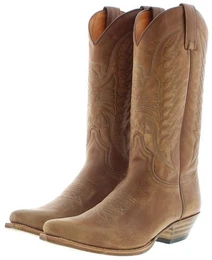 2073 Pico 023 Herren Westernstiefel Braun Cowboystiefel Rahmengenhter Herren Westernstiefel