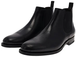 TOM 10615 Schwarz Stiefelette Rahmengenhter Herren Chelsea Boot