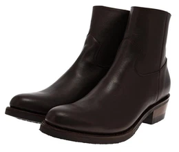 LAZO 4984 Braun Westernstiefelette Rahmengenhte Westernstiefelette