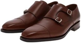 11776 Braun Schnrschuh Rahmengenhte Herren Monkschuhe