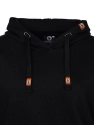 Schietwetter Kapuzenpullover Malte Schwarz