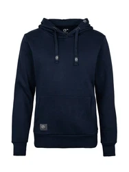 Schietwetter Kapuzenpullover Malte Dunkelblau/Blau