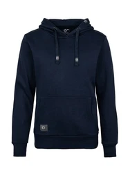 Schietwetter Kapuzenpullover Malte Dunkelblau/Blau