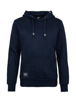 Schietwetter Kapuzenpullover Malte Dunkelblau/Blau