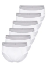 Slip 6er Pack men GO ABC 2.0 (Spar-Set, 6-St) Slip / Unterhose - Baumwolle - Ohne Eingriff -