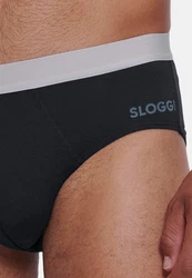 sloggi Slip men GO ABC 2.0 Spar-Set Dunkelgrau/Schwarz/Dunkelblau/Weiß