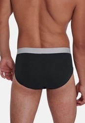 sloggi Slip men GO ABC 2.0 Spar-Set Dunkelgrau/Schwarz/Dunkelblau/Weiß