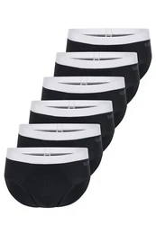 sloggi Slip men GO ABC 2.0 (Spar-Set, 6-St) Dunkelgrau/Schwarz/Dunkelblau/Weiß