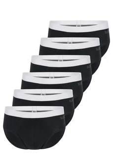 sloggi Slip men GO ABC 2.0 (Spar-Set, 6-St) Dunkelgrau/Schwarz/Dunkelblau/Weiß