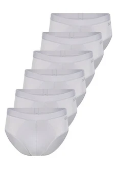 sloggi Slip men GO ABC 2.0 (Spar-Set, 6-St) Weiß/Grau/Creme