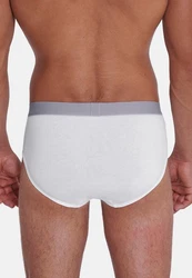 sloggi Slip men GO ABC 2.0 (Spar-Set, 6-St) Weiß/Grau
