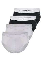 sloggi Slip men GO ABC 2.0 Weiß/Grau/Creme/Dunkelgrau/Schwarz