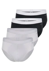sloggi Slip men GO ABC 2.0 Weiß/Grau/Creme/Dunkelgrau/Schwarz