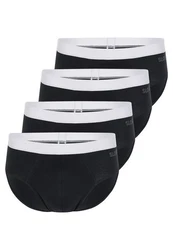 sloggi Slip men GO ABC 2.0 Schwarz/Dunkelgrau/Weiß