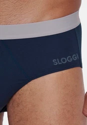 sloggi Slip men GO ABC 2.0 (Spar-Set, 6-St) Dunkelblau/Blau