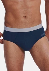 sloggi Slip men GO ABC 2.0 (Spar-Set, 6-St) Dunkelblau/Blau
