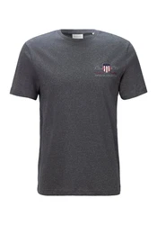 GANT T-Shirt REG ARCHIVE SHIELD EMB Dunkelgrau/Grau/Hellgrau/Schwarz