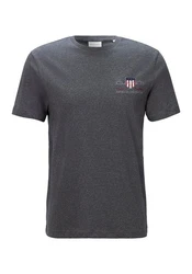 GANT T-Shirt REG ARCHIVE SHIELD EMB Dunkelgrau/Grau/Hellgrau/Schwarz