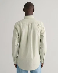 Gant Businesshemd REG OXFORD SHIRT Regular Fit Khaki/Beige/Hellgrün