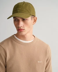 Gant Strickpullover R-Neck COTTON PIQUE C-NECK Beige/Braun/Khaki