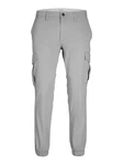 Jack & Jones Cargohose JPSTMARCO JJJOE CUFFED Hellgrau/Grau/Khaki Jack & Jones Cargohose JPSTMARCO JJJOE CUFFED Hellgrau/Grau/Khaki