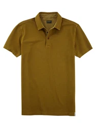 OLYMP Poloshirt Casual Khaki/Dunkelgrün/Braun/Gelb