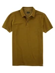 OLYMP Poloshirt Casual Khaki/Dunkelgrün/Braun/Gelb