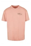 Merchcode T-Shirt Happines Heavy Oversize Tee Rosa/Orange Merchcode T-Shirt Happines Heavy Oversize Tee Rosa/Orange