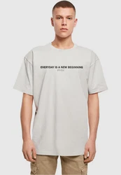 Merchcode T-Shirt Hope Heavy Oversize Tee Grau/Hellgrau/Dunkelblau/Khaki