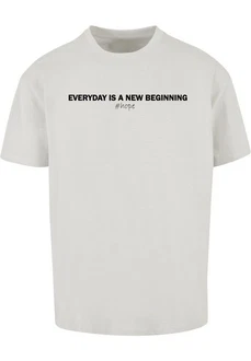 Merchcode T-Shirt Hope Heavy Oversize Tee Grau/Hellgrau/Dunkelblau/Khaki