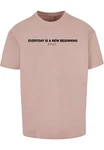 Merchcode T-Shirt Hope Heavy Oversize Tee Rosa Merchcode T-Shirt Hope Heavy Oversize Tee Rosa