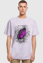 Merchcode T-Shirt Butterflies Heavy Oversized Tee 