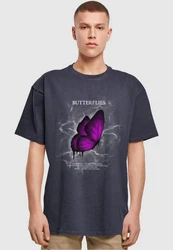 Merchcode T-Shirt Butterflies Heavy Oversized Tee 