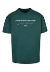 Merchcode T-Shirt Just Start Heavy Oversize Tee Türkis/Grün