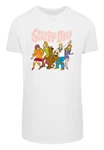 F4NT4STIC Kurzarmshirt Scooby Doo Classic Group Rosa/Rot/Braun/Weiß