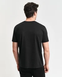 Gant T-Shirt SHIELD Regular Fit Schwarz