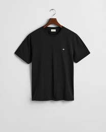 Kurzarmshirt T-Shirt mit Logostickerei - Regular Fit